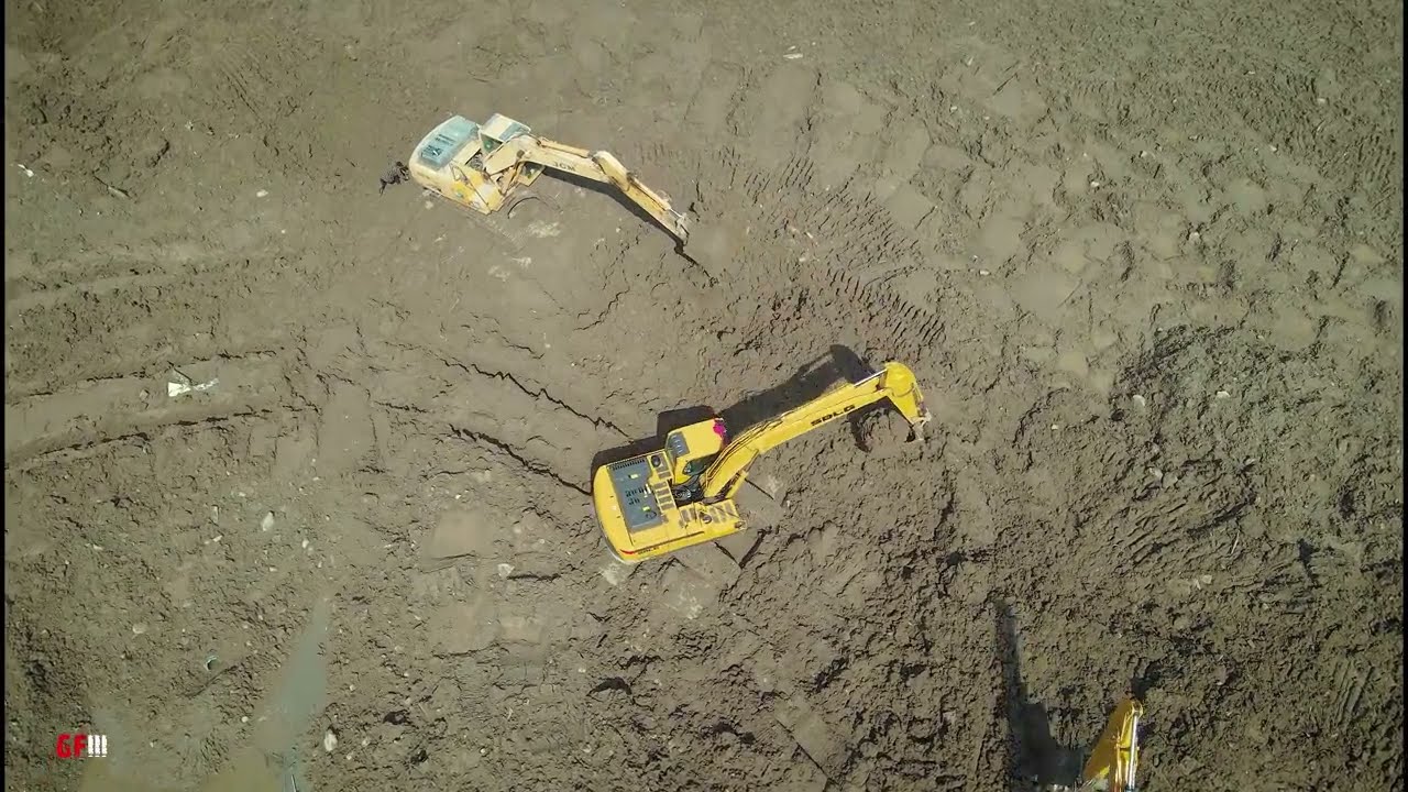 TeslaShanghai Southeast expansion site  time-lapse Tesla giga shanghai.20214K.