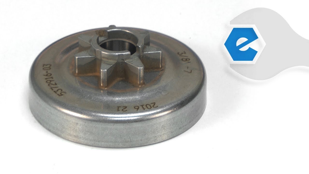 Husqvarna Chainsaw Repair - Replacing the Clutch Drum (Husqvarna Part # 537291602)