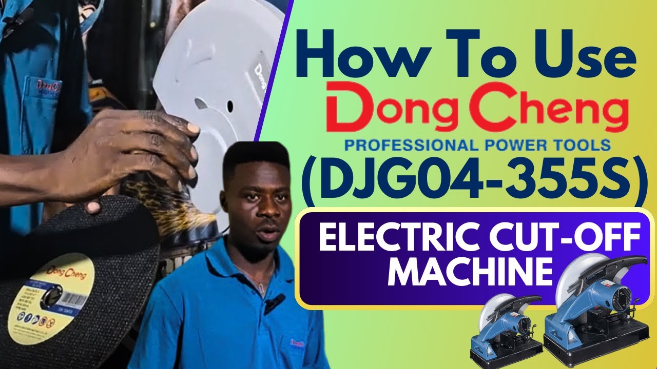 How to Use the DONGCHENG ELECTRIC CUT-OFF MACHINE  || GZ INDUSTRIAL SUPPLIES