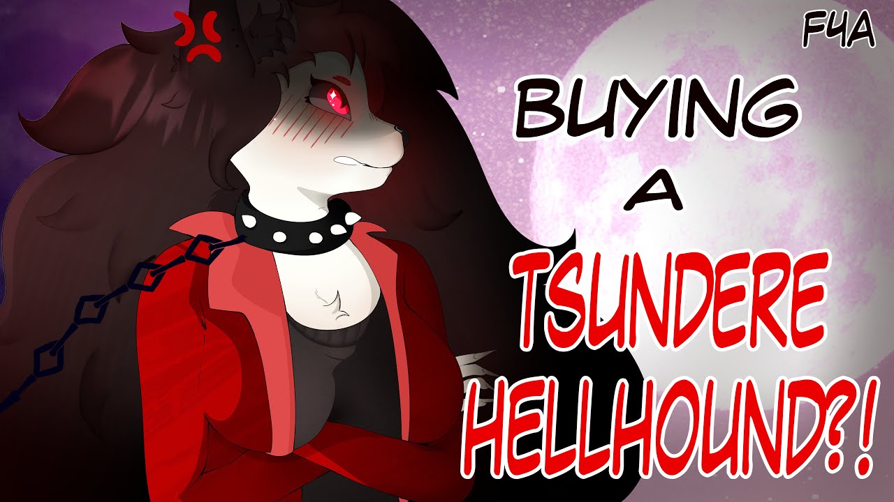 Making a Tsundere Hellhound YOURS?! (Human Listener) (Gruff Voice) (Fantasy) ASMR RP