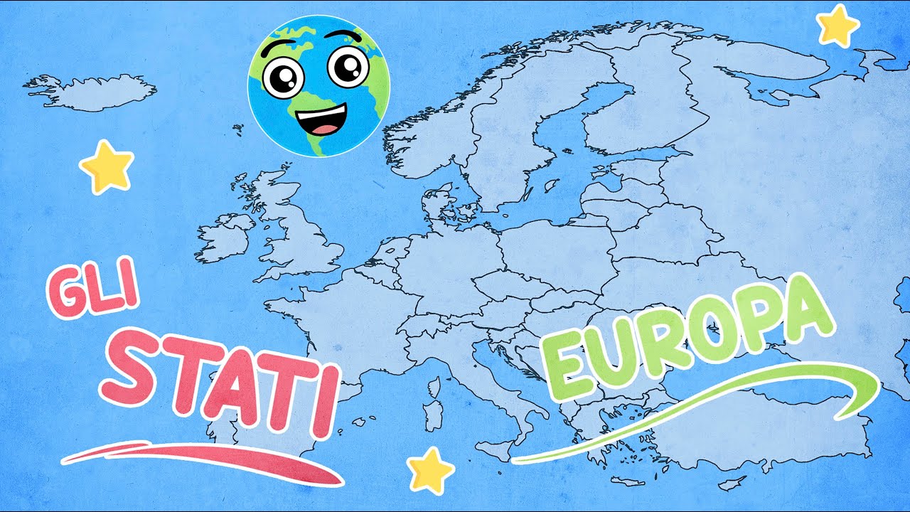 EUROPA 🌍 Bandiere del mondo - Stati dell'Europa