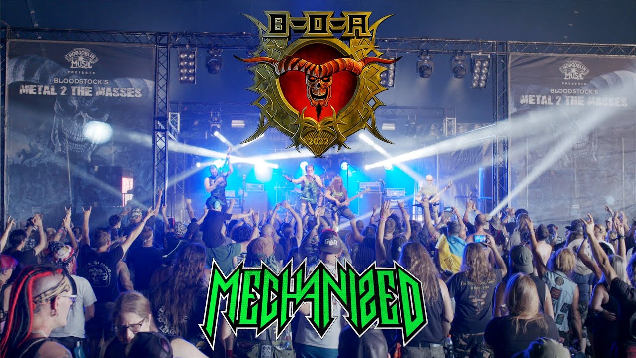 Mechanized - United In Misery Live - Bloodstock 2022 New Blood Stage