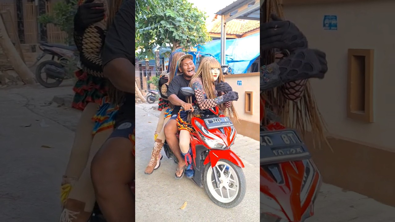 Bonceng Prempuan Rombong Tiga