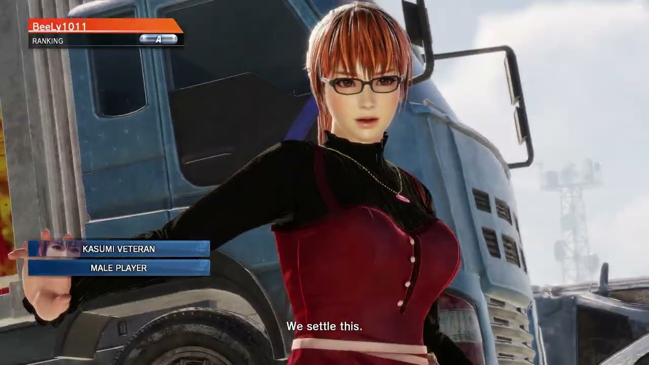 a few DOA6 matches on PSN