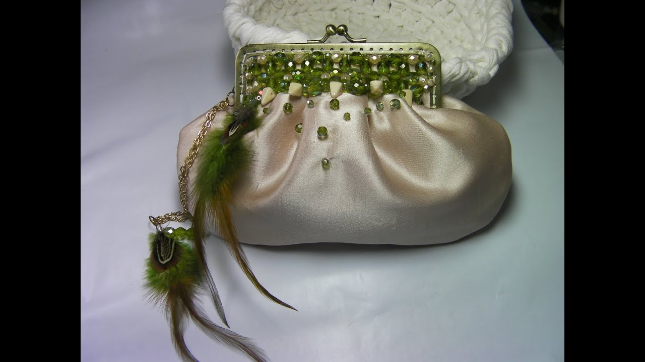 DIY BOLSO DE FIESTA CON PEDRERIA PRECIOSO.DIY PARTY BAG WITH BEAUTIFUL RHINESTONES