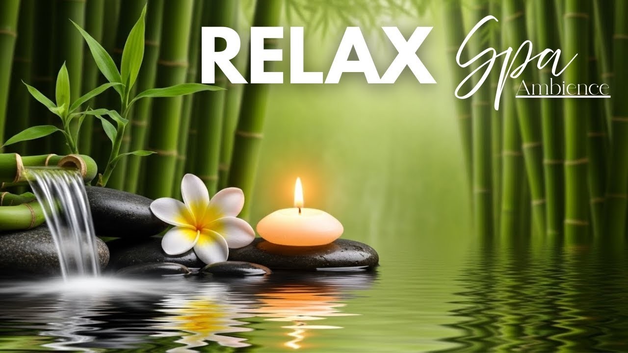 Night Spa Ambience for Deep Sleep 🌙 | Soothing Relaxation Music