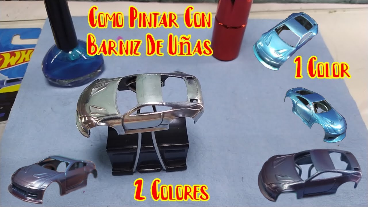 Como Pintar con Barniz De Uñas Tus Custom