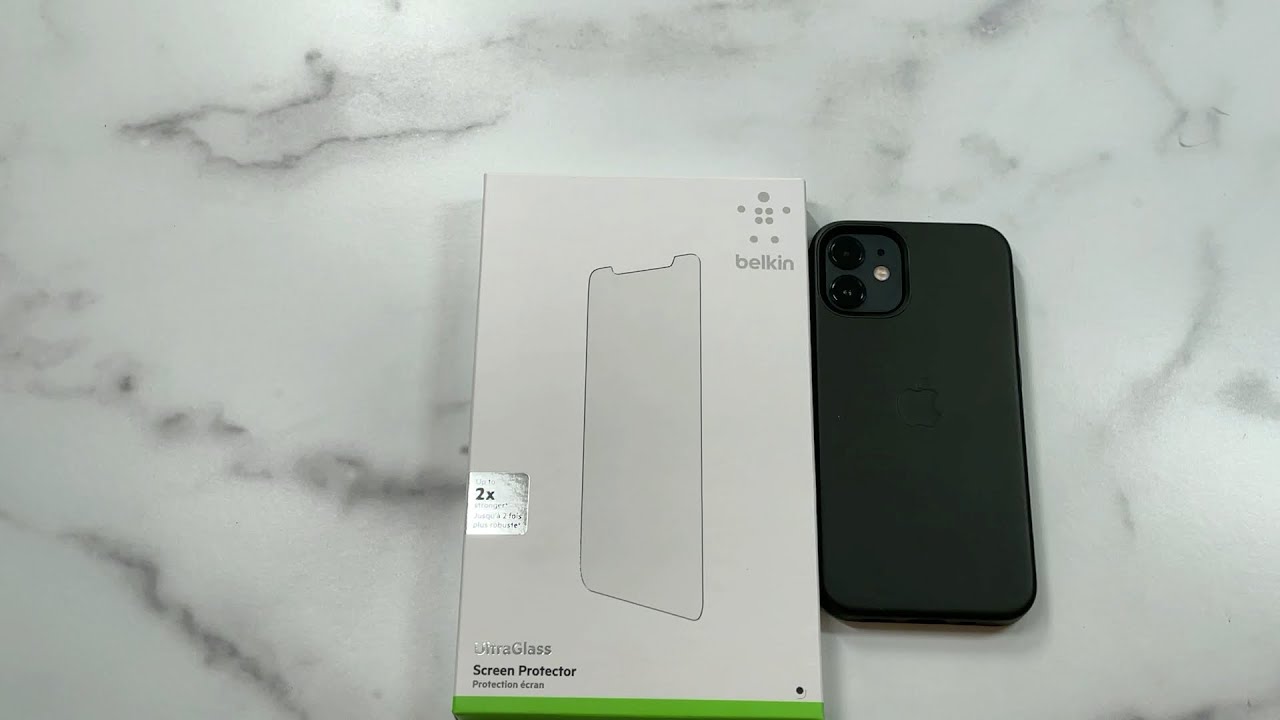Belkin UltraGlass Screen Protector for iPhone 12 mini Review