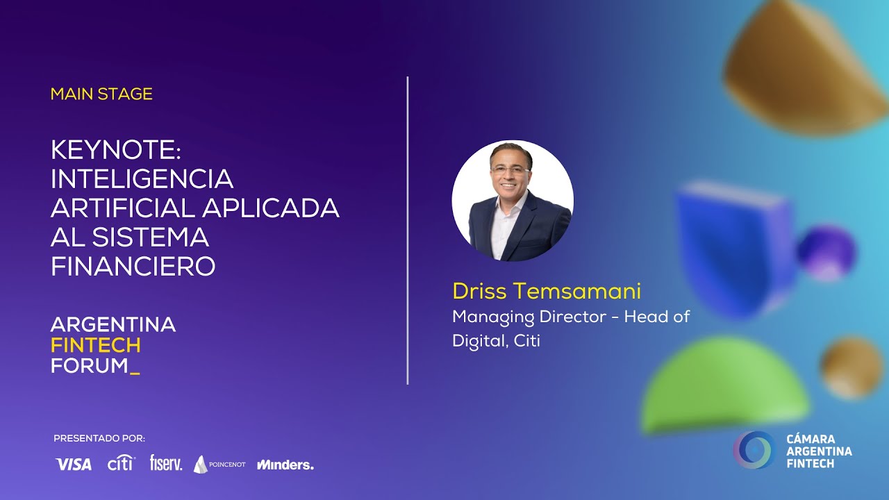 Keynote: Inteligencia Artificial aplicada al sistema financiero