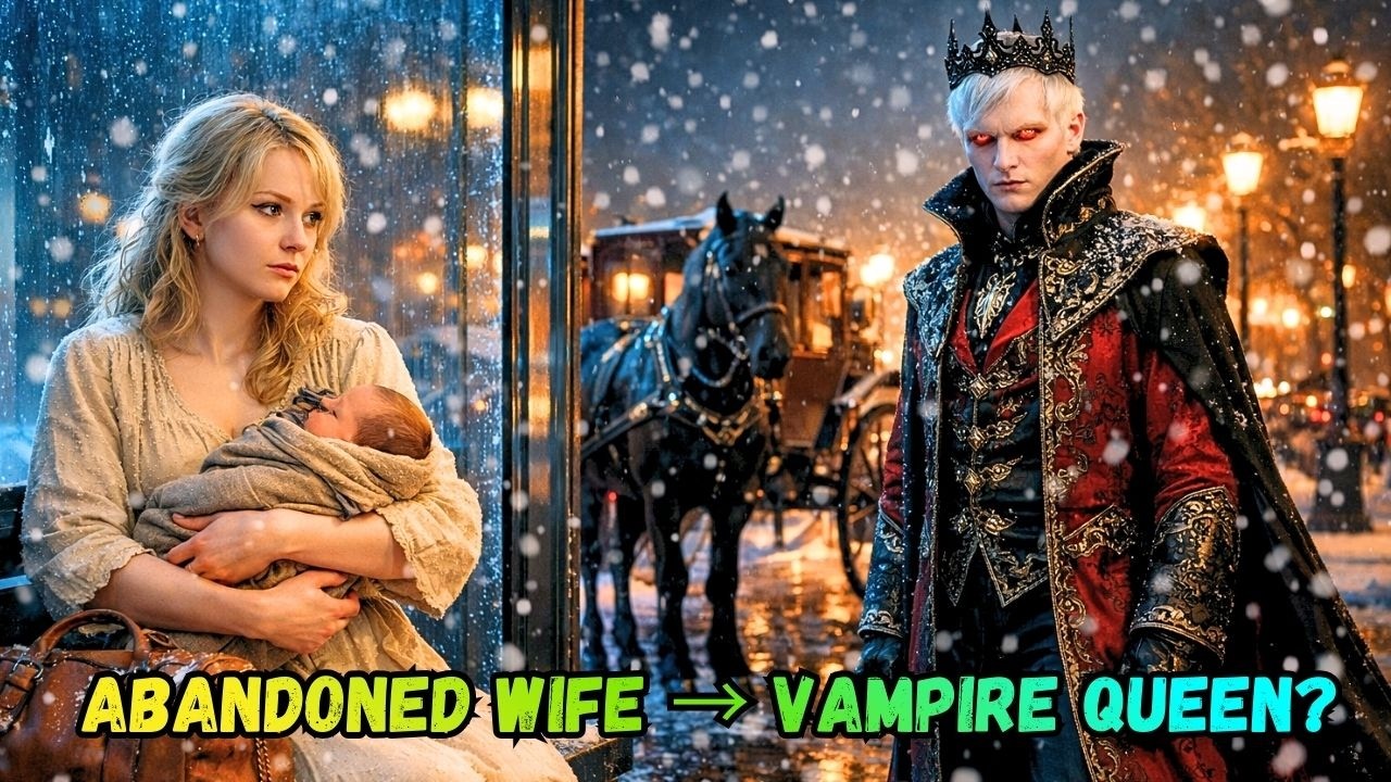 Thrown Out for Giving Birth to Twin Daughters… Then the Vampire King Chose Her