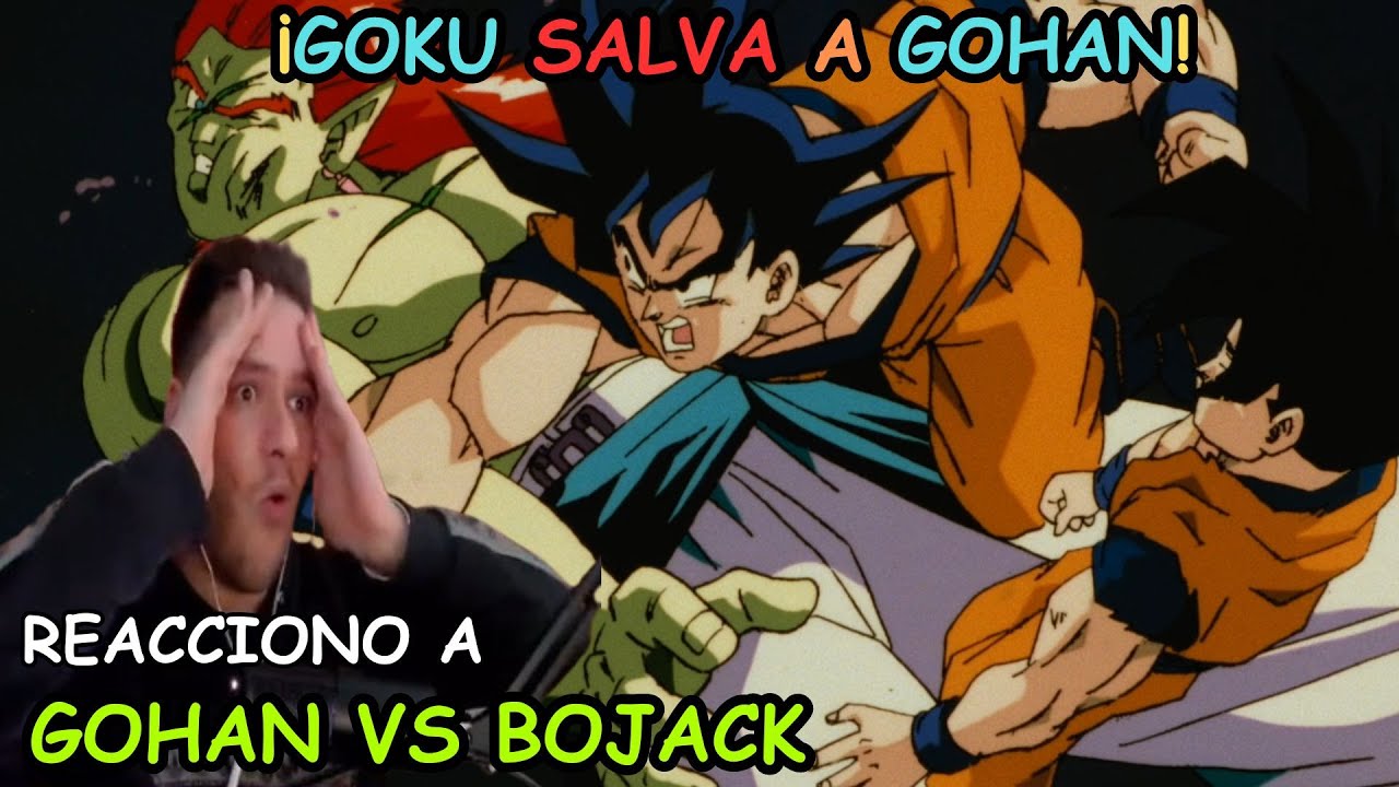 ESPAÑOL REACCIONA A Dragon Ball Z LATINO Por Primera Vez! BOJACK VS GOHAN