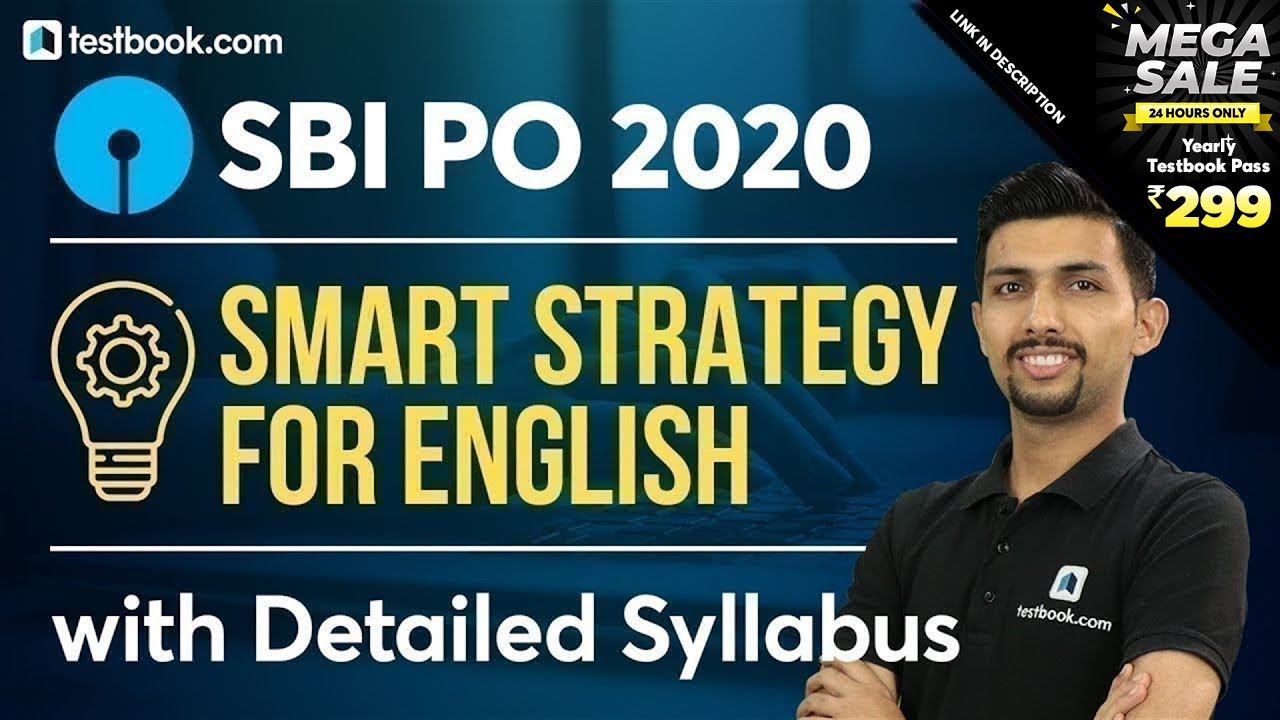 SBI PO 2020 | Smart Strategy to Prepare for SBI PO Prelims | Detailed Syllabus by Aditya Sir