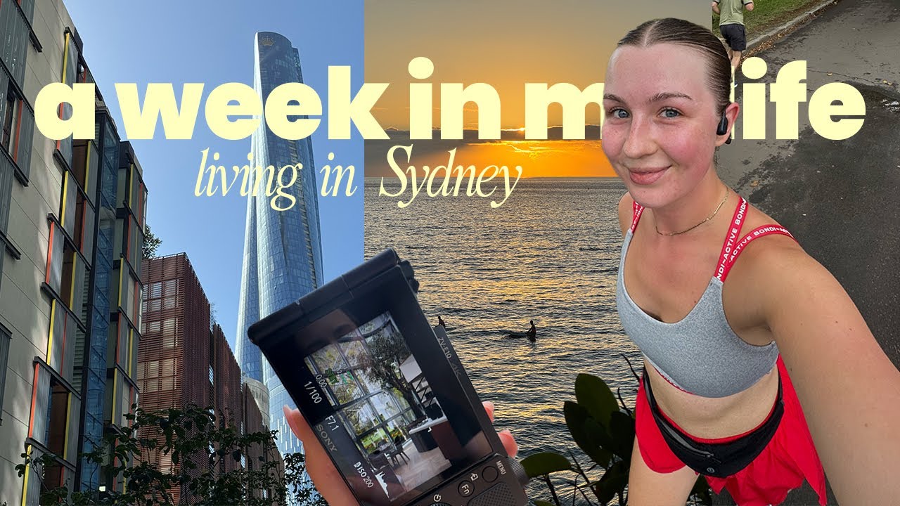 New jobs, Sydney sunrises and exciting shoots | A Week in My Life