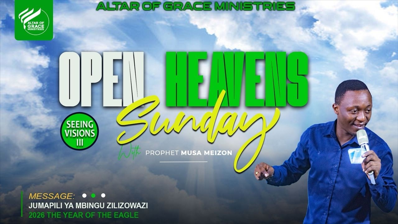 SEEING VISIONS - Part 3 | OPEN HEAVENS SUNDAY | With Prophet Musa Meizon