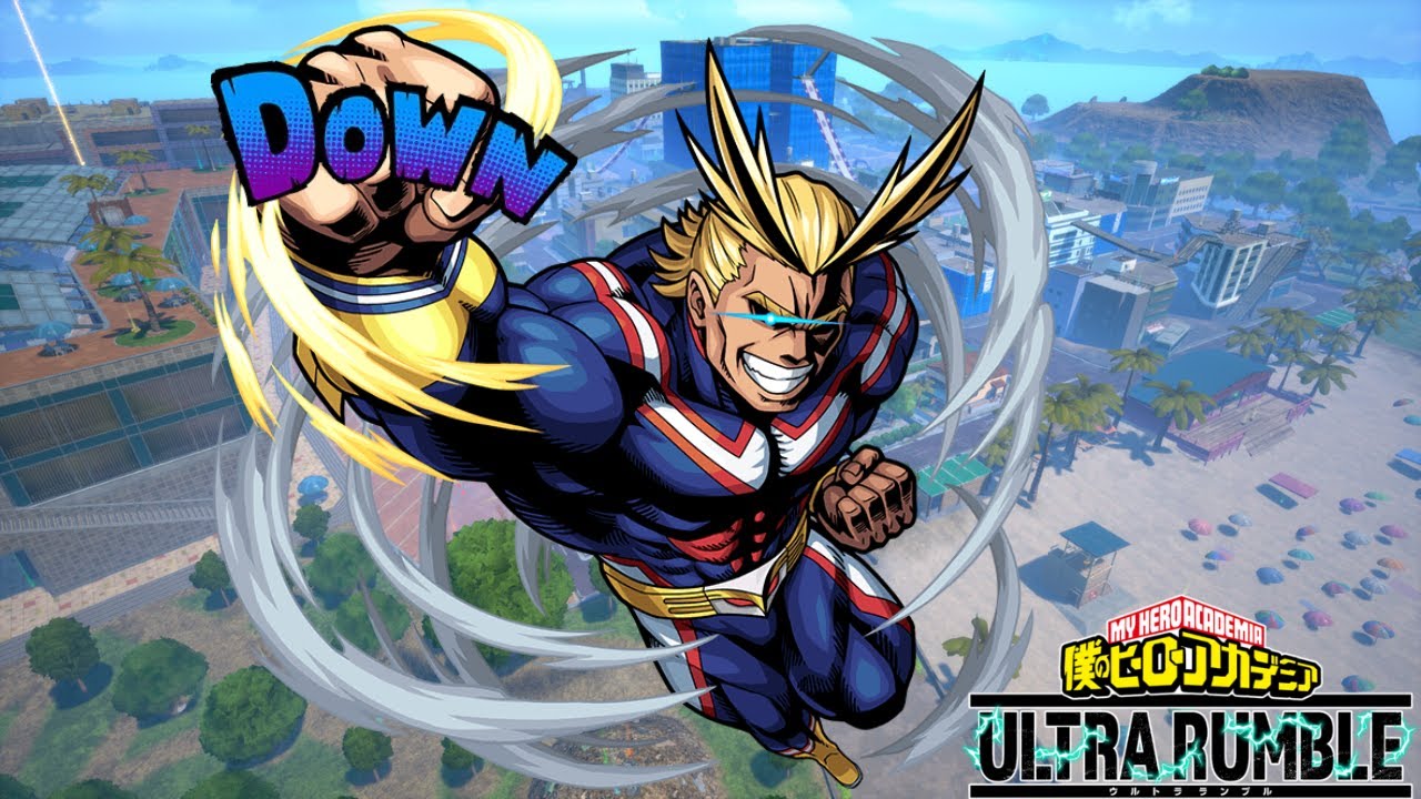 ALL MIGHT IS JUST SO MUCH FUN!! In My Hero Ultra Rumble!