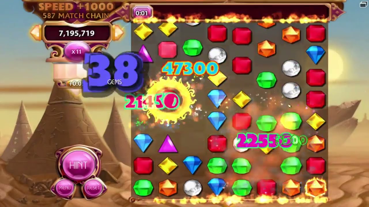[3+L-04] [PB] Bejeweled 3 Plus Lightning Mode | 22 Million (x29)