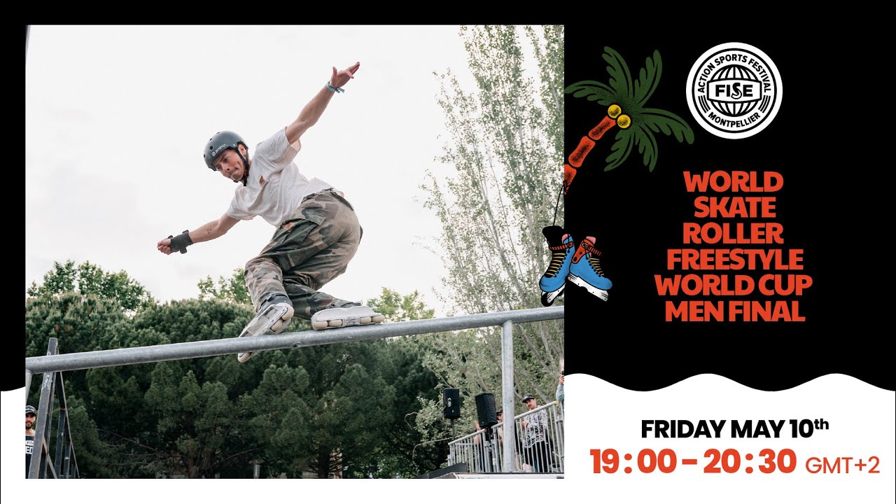 FISE MONTPELLIER 2024 | WORLD SKATE Roller Freestyle Park World Cup Men Final
