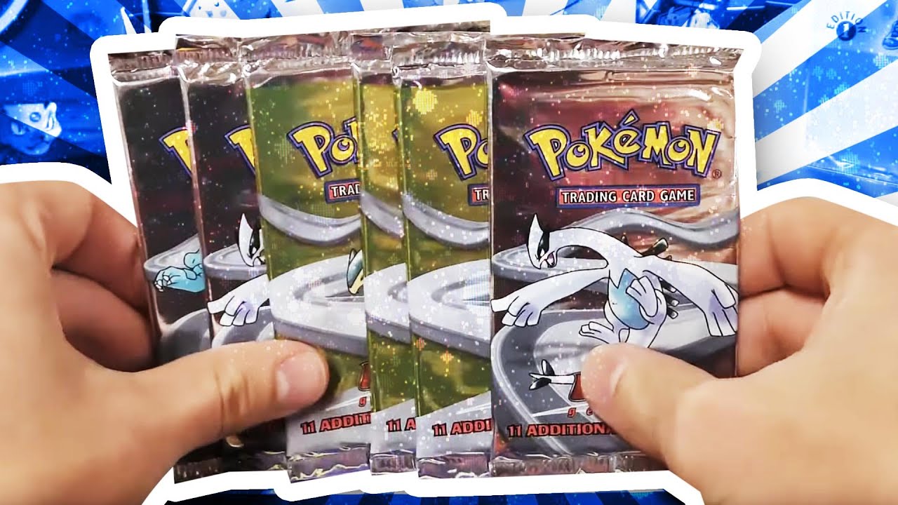 Opening 6x UNWEIGHED Neo Genesis 1ST EDITION Pokemon Booster Packs !!!