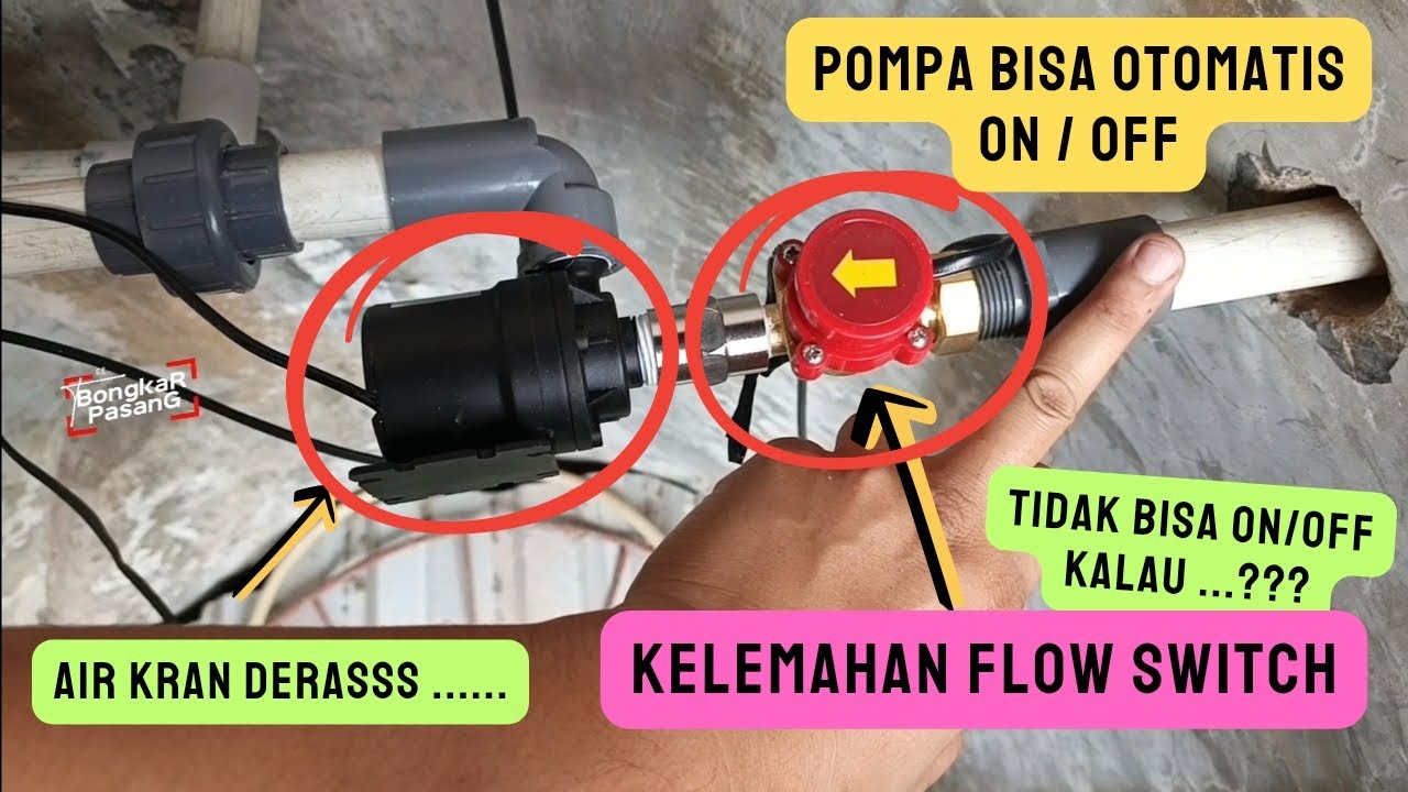 Mengatasi Instalasi Aliran Air Kran Rumah Super Kecil dan Lemah