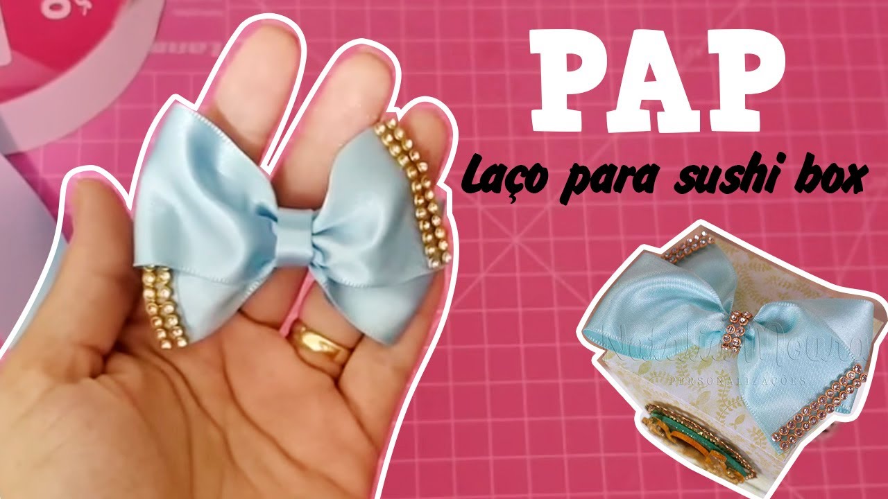 PAP | Laço para sushi box | Natália Moura