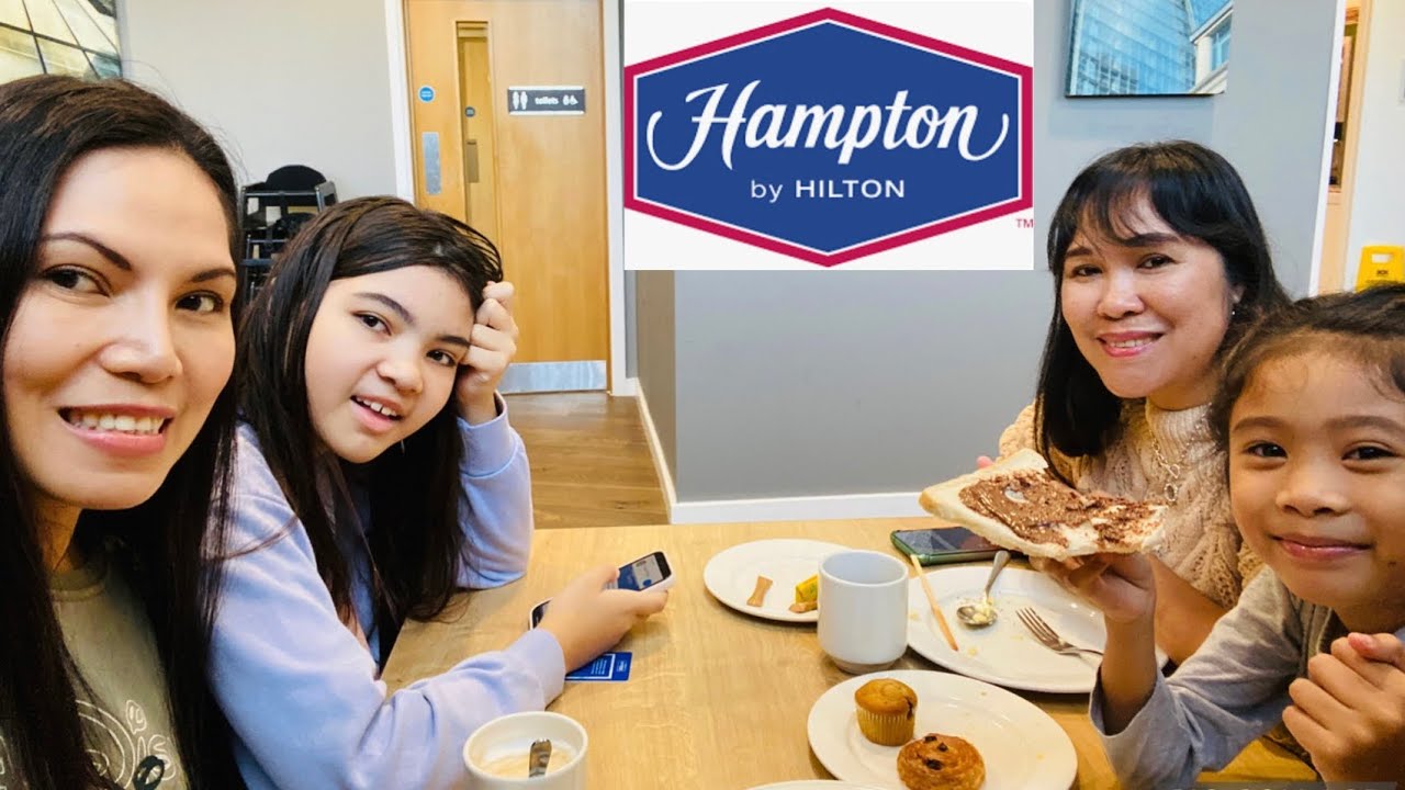 What’s in for breakfast at Hampton by Hilton London Docklands #weekend #getaway  #school #halfterm