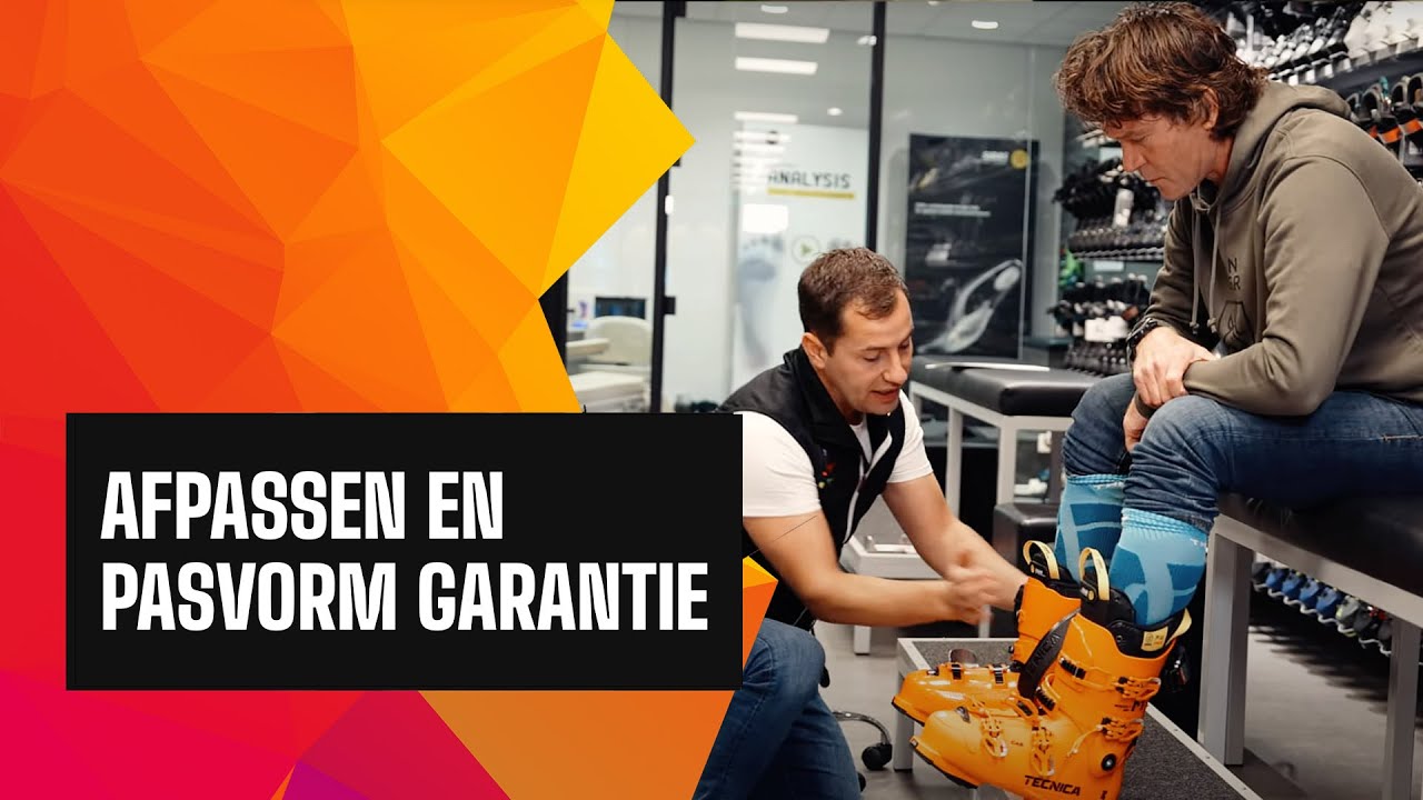 Sander Janson bij skischoenopmaat. Wat is het eindresultaat?