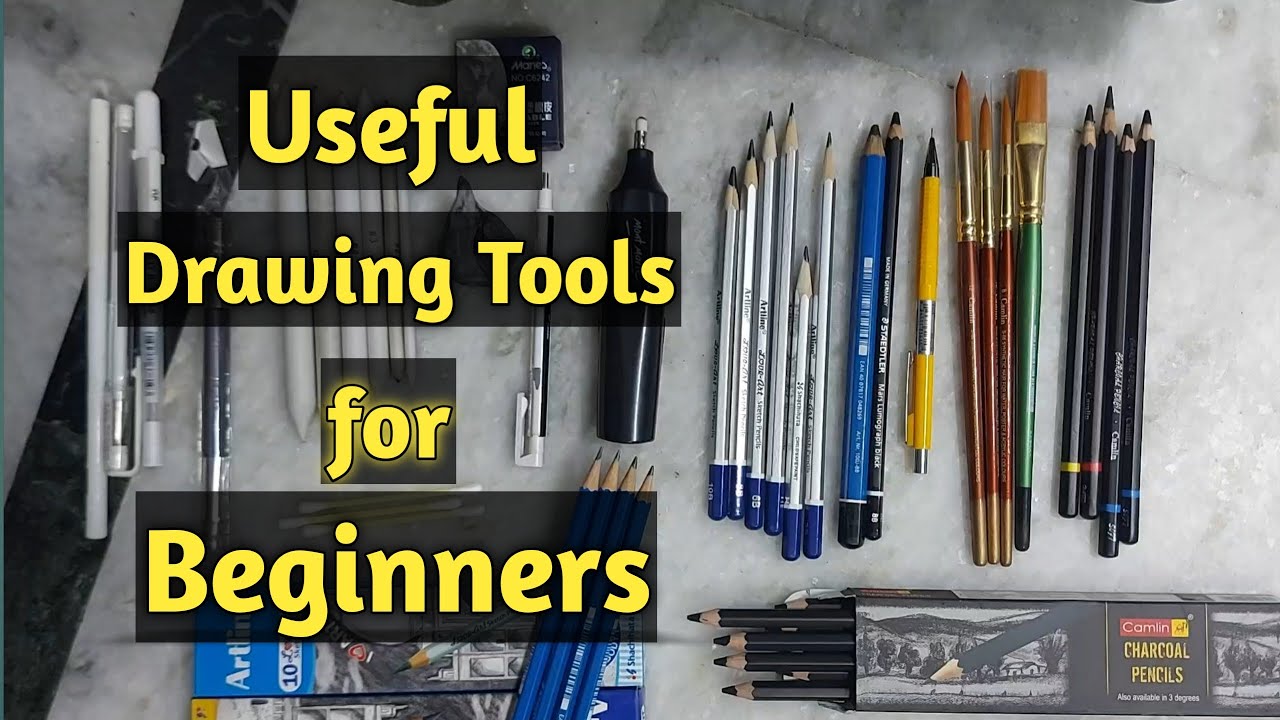 Best Useful Drawing tools for Beginners || Cheapest tools worth Rs 20 ||