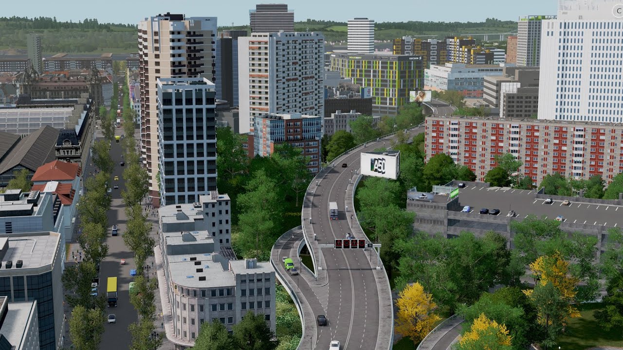 Bronnheim city | My Last Project in Cities: Skylines 1...probably | European city