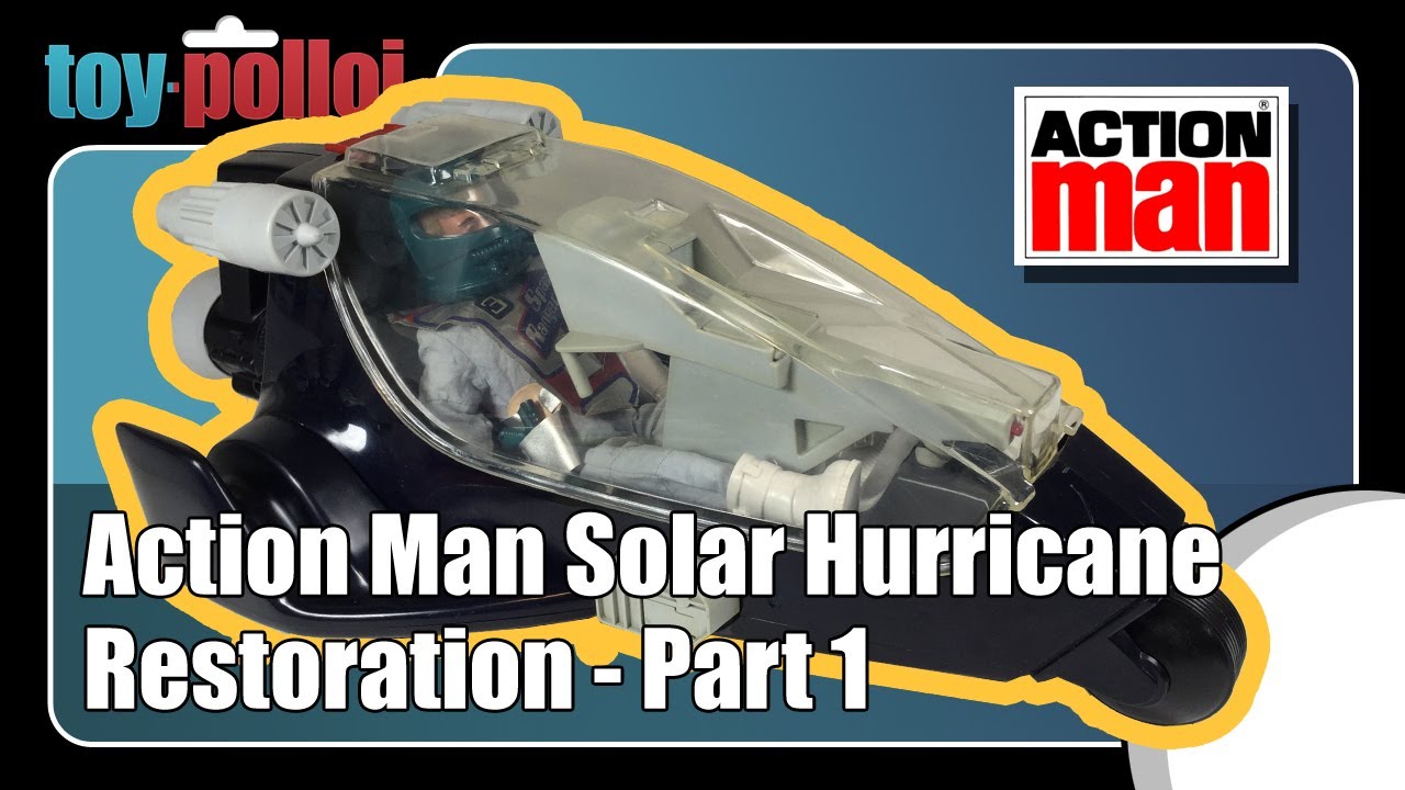 Vintage Action Man Solar Hurricane restoration - part 1 - Toy Polloi