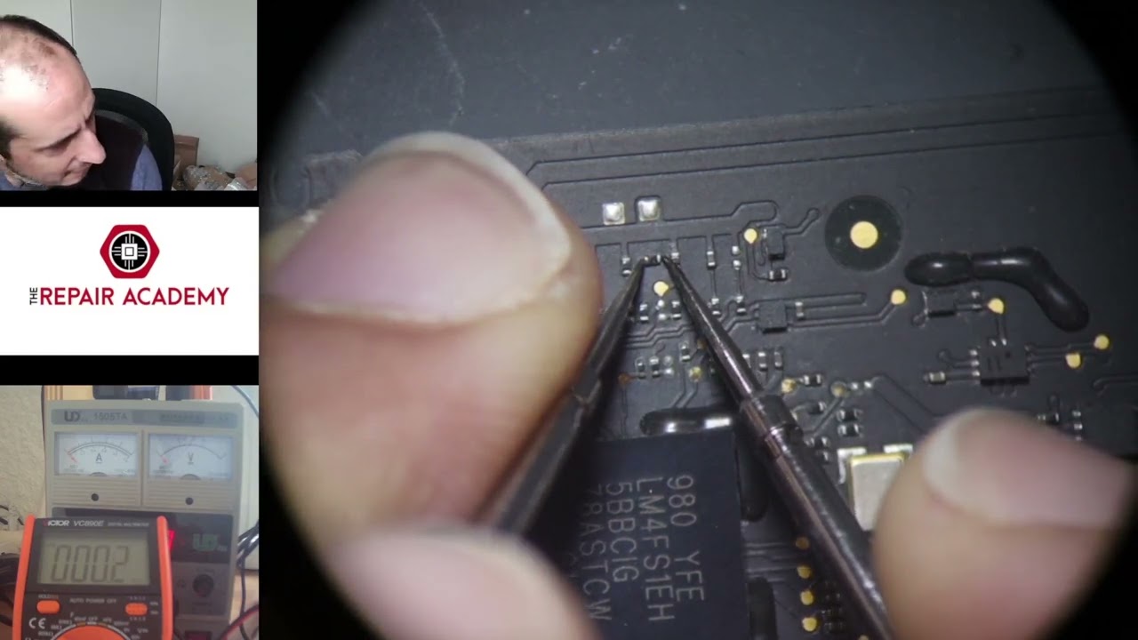Réparation du SMC par David sur un Macbook Air A1466 qui ne démarre pas ! (diagnostic complet)