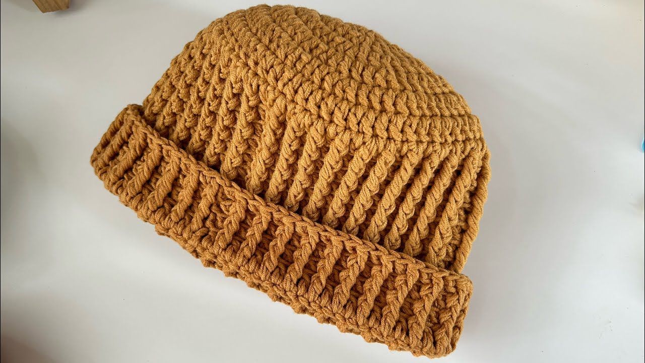 Móc mũ len cho người lớn, Sư thầy| Crochet hat easy