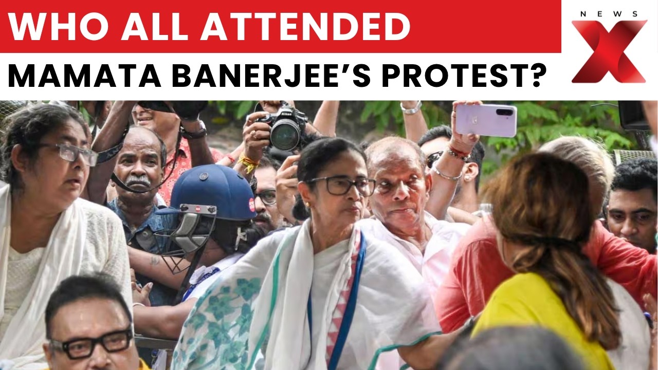 Mamata Banerjee Protest: TMC Split Looms? Who Joined Mamata&rsquo;s Protest Rally | NewsX