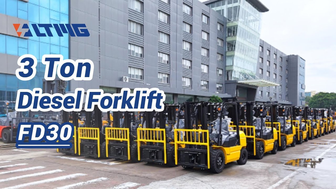 🚜 FD30 Diesel Forklift – Your New Power Source for Your Construction Site! 💪
