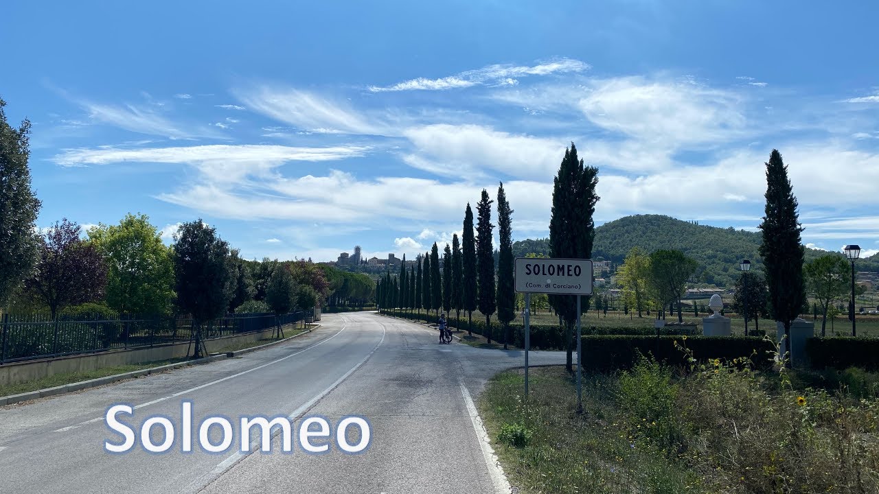 Solomeo - Comune of Corciano in the Province of Perugia - Umbria