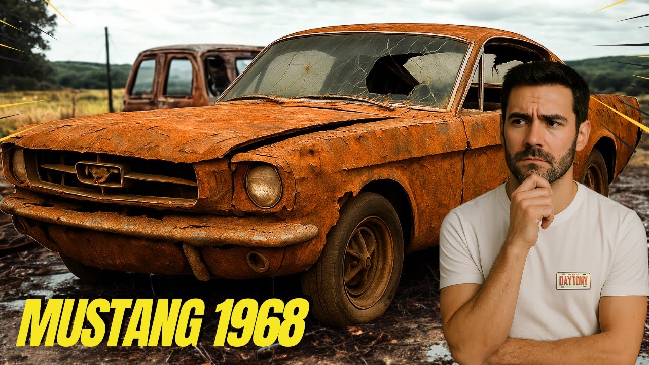 📌Restauración COMPLETA de un Ford Mustang 68 abandonado por 30 años | ¿FUNCIONARÁ?