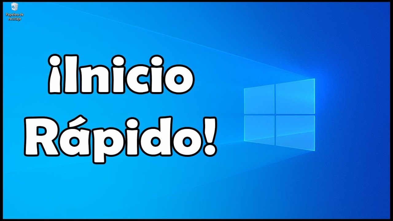 Como ACELERAR el ARRANQUE de WINDOWS 10 ✔️ (Sin Programas)