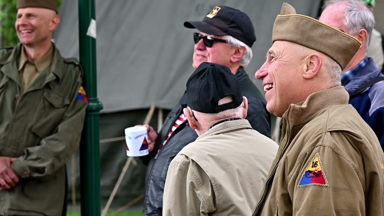 Veterán George Thompson, Oslavy svobody v Plzni 2022 #freedom #usarmy