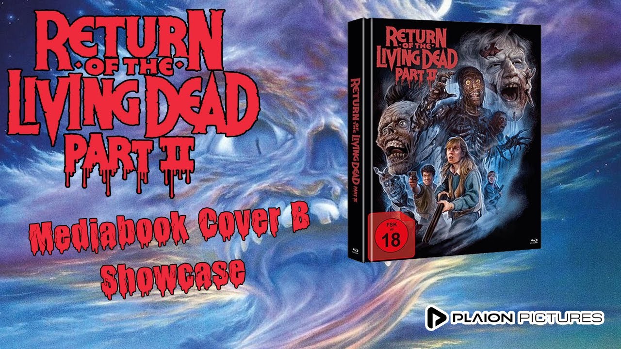 Return of The Living Dead Part 2 Mediabook (B) Plaion Pictures Exclusive