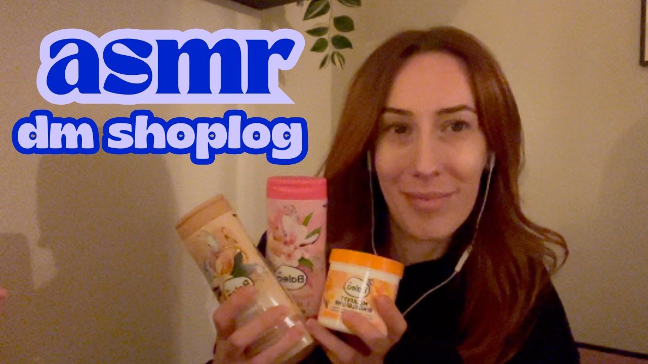 ASMR - DM Shoplog 🧴🌺🛁 - Nederlandse ASMR