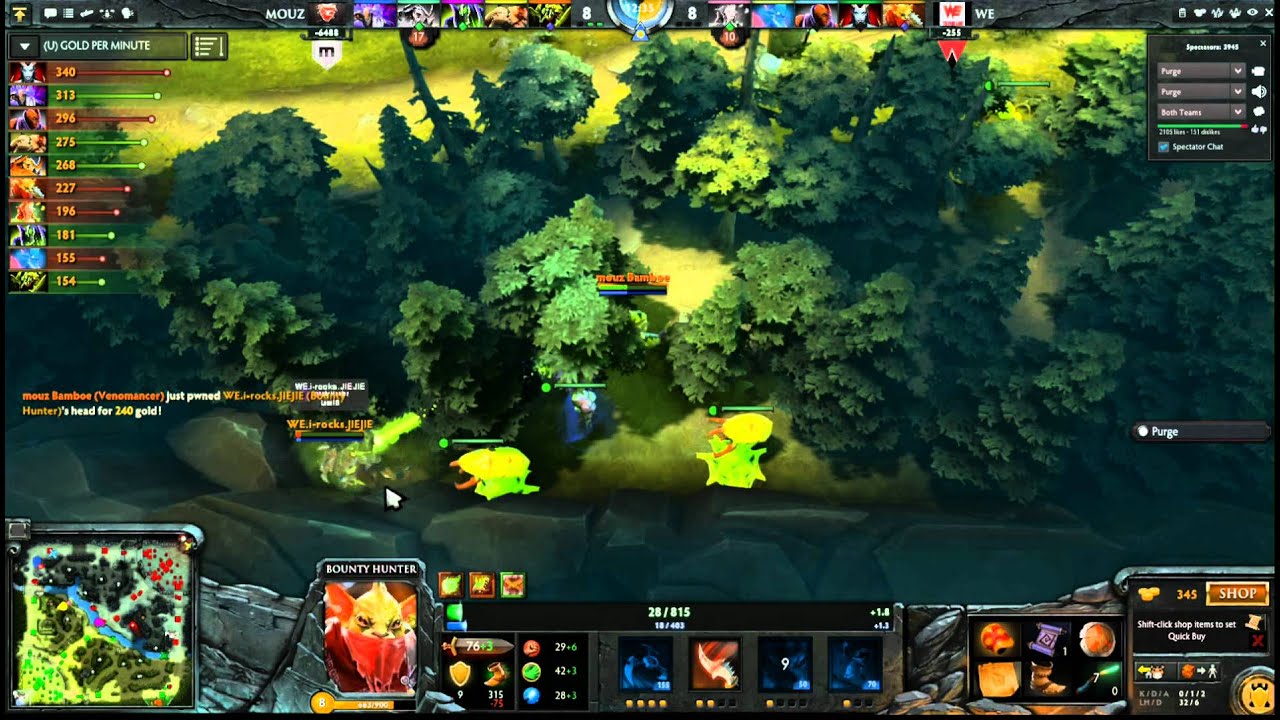 mousesports vs World Elite - Game 3, Qualifier - Dota 2 International - English Commentary