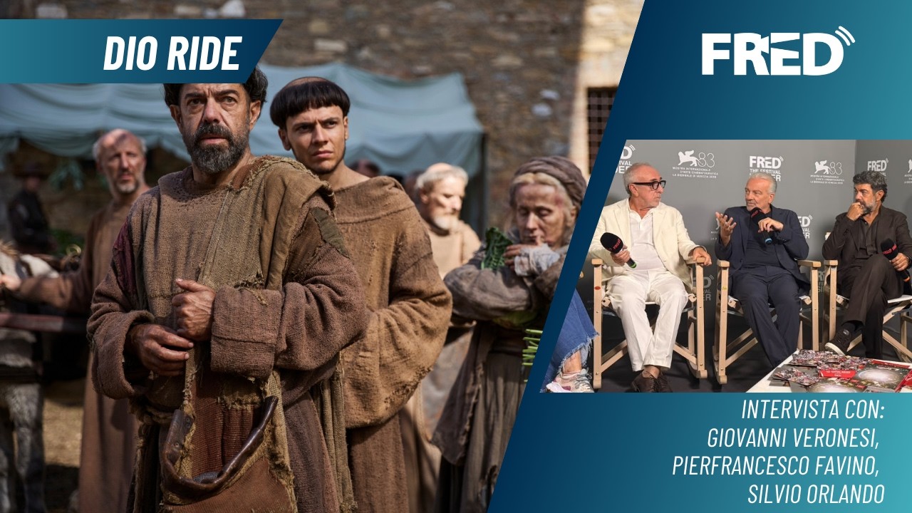 Intervista: Giovanni Veronesi, Pierfrancesco Favino, Silvio Orlando - DIO RIDE | Venezia 83