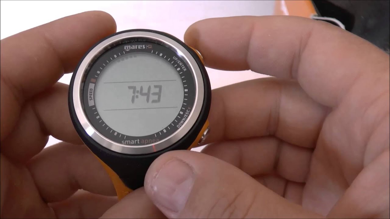 Обзор часы Mares Smart Apnea vs Suunto