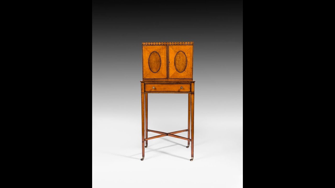 18th century satinwood Bonheur du Jour