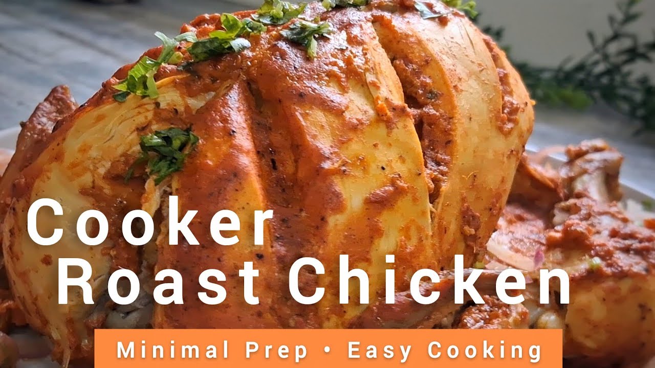 Cooker Roast Chicken that Melts in your Mouth!