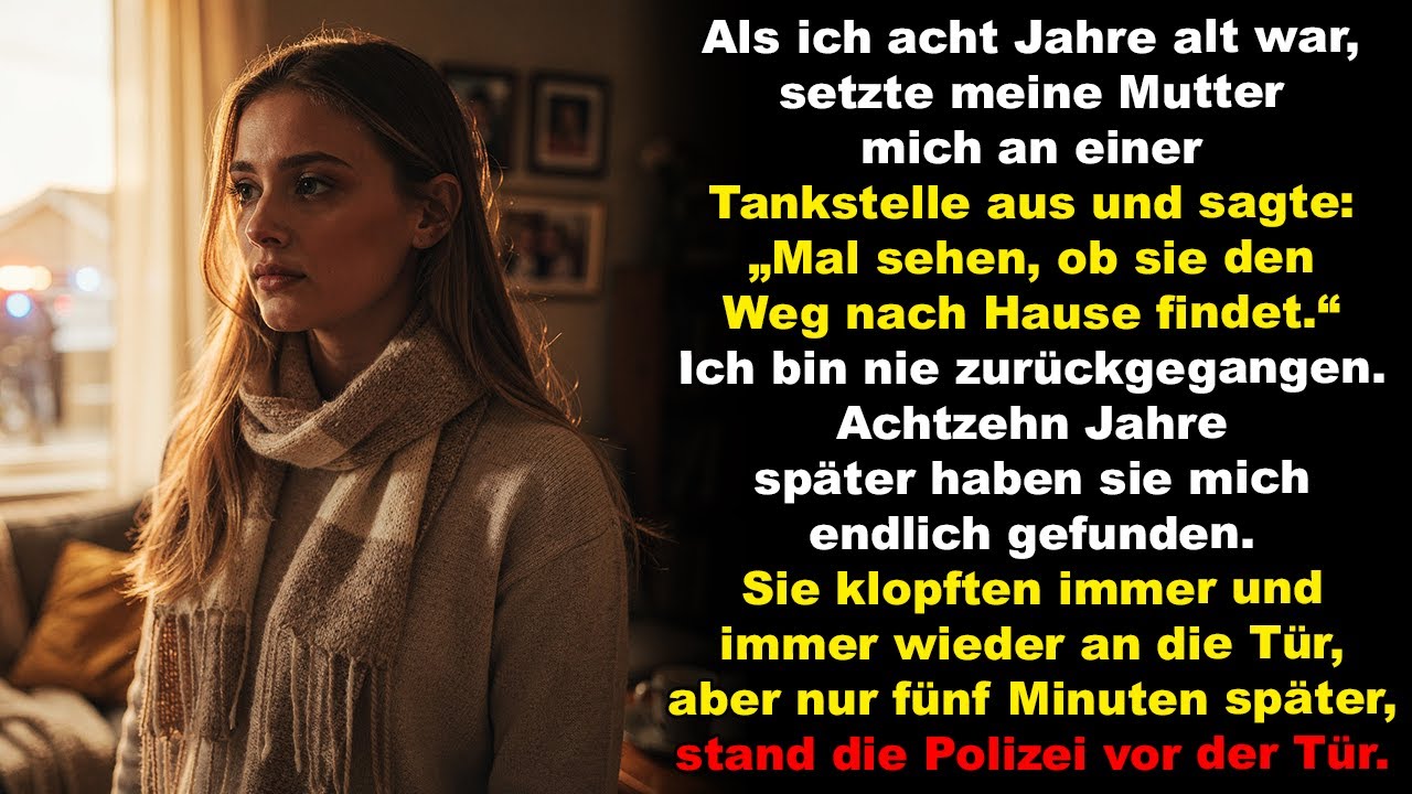 Als ich acht Jahre alt war, setzte meine Mutter mich an einer Tankstelle aus und sagte: „Mal sehen…“