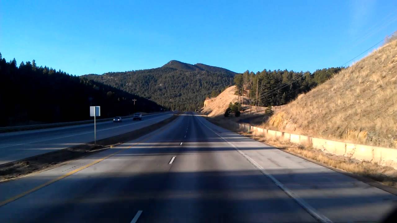 US285 South leaving Denver