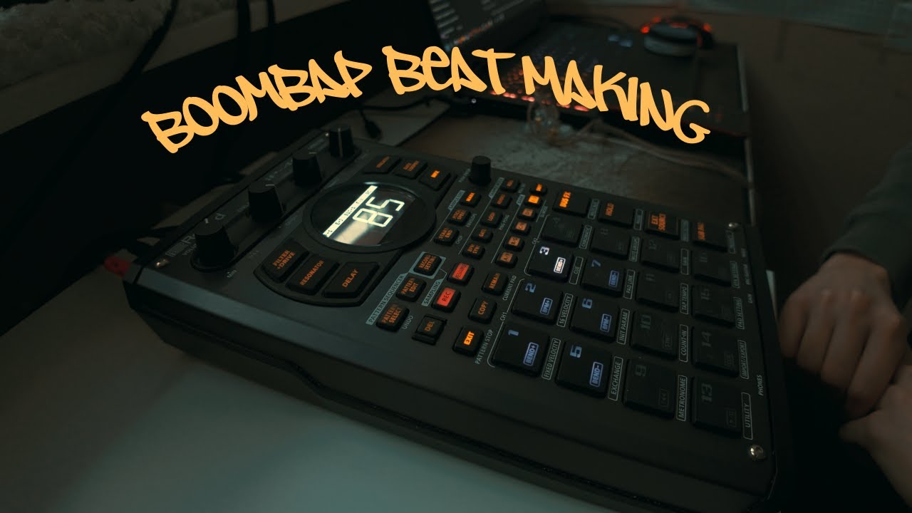 Making Chill BoomBap Beat on SP-404 | Beat Vlog #1