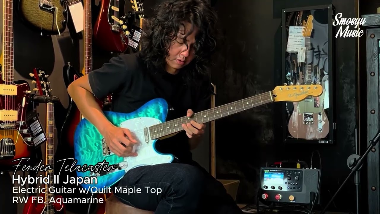 SOUNDCHECK FENDER TELECASTER HYBRID II QUILT MAPLE TOP JAPAN | RYAN RAMADHAN