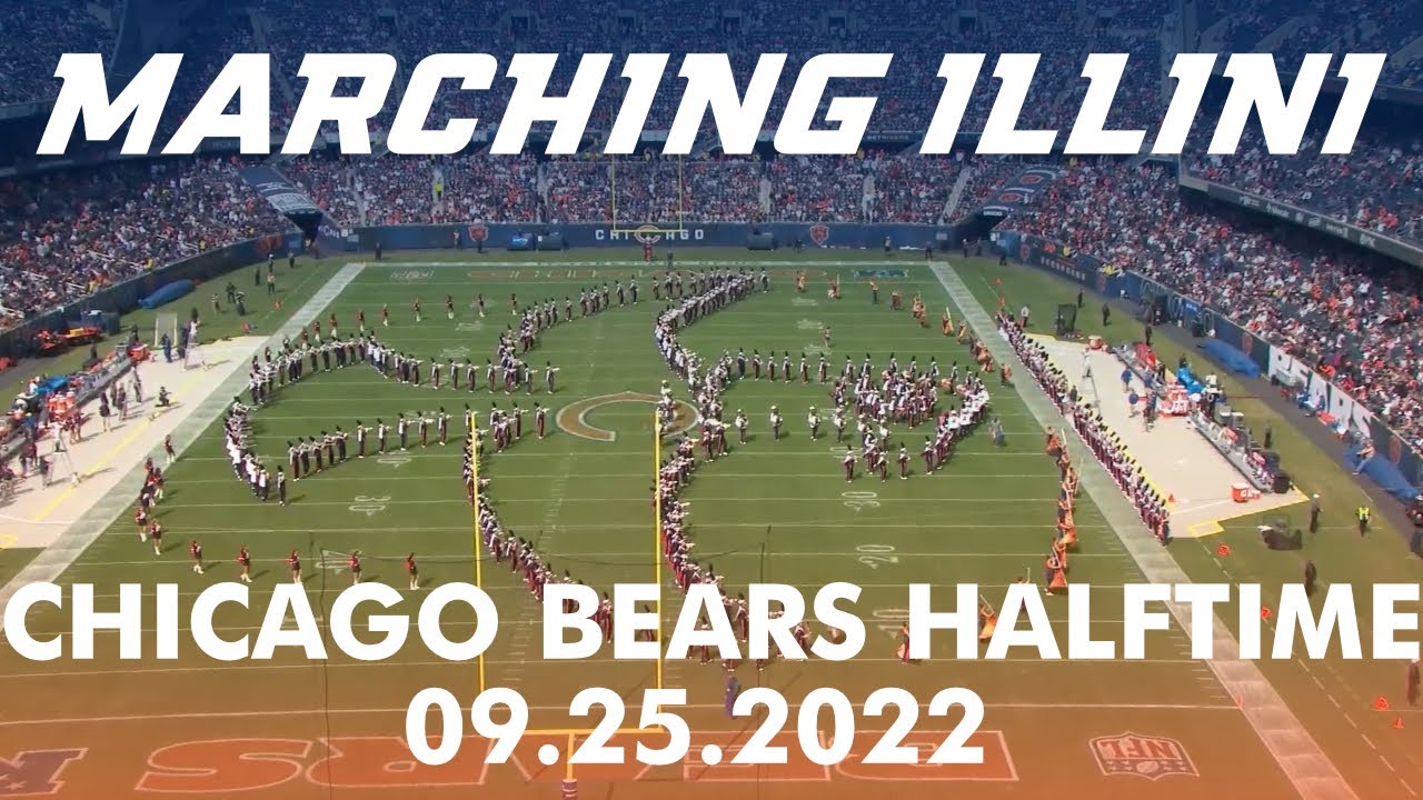 Marching Illini Halftime Show: Flying Illini | Chicago Bears at Soldier Field 09.25.2022