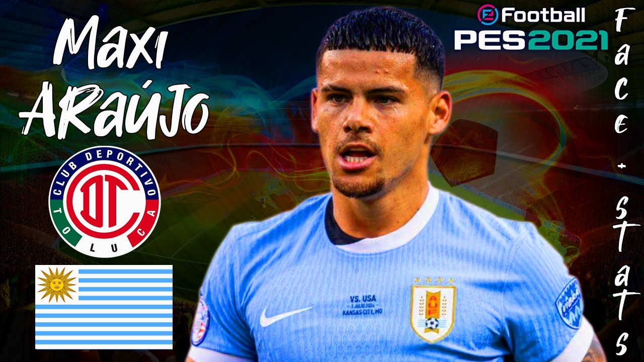 CÓMO CREAR A MAXI ARAÚJO EN PES 17/18/19/20/21 | FACE + STATS 2024 | TUTORIAL COMPLETO